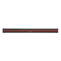 Linex 382 Scale ruler 300 mm Aluminium Black. Red 1 pc(s)