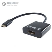 connektgear USB 3.1 Type C to DP Active 4K Adapter - Male to Female -