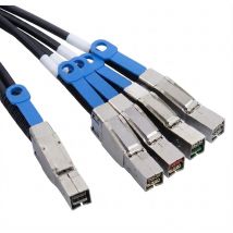 Atto CABL-44X4-EX1 Cable SAS Breakout External SFF8644 to 1 m