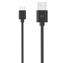 Silicon Power LK10AB USB cable USB 2.0 1 m USB A Micro-USB B Black