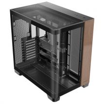 Antec C8 Curve Wood Full Tower Black. Transparent. Wood