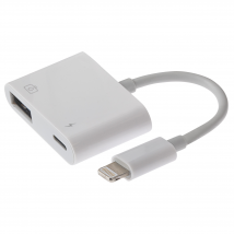 Maplin Lightning Connector to USB-A 3.0 +  Lightning Charge Port Camer