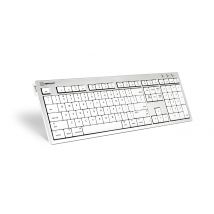 Logickeyboard SKB-CWMU-UK keyboard Office USB QWERTY UK English Silver