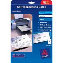 Avery Compliments Slips White Inkjet DIN Long printing paper