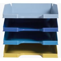 Exacompta 113202SETD desk tray/organizer Plastic Assorted colours