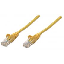 Intellinet Network Patch Cable. Cat5e. 1.5m. Yellow. CCA. U/UTP. PVC.