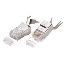 Cablenet Cat6a RJ45 FTP Crimp Plug Large 8mm OD (PK10) - Need Tool 87-