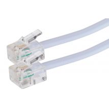 Maplin SK64U telephone cable 3 m White