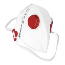 BEESWIFT Fold Flat P2 Mask With Valve White  (Box of 20)