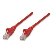 Intellinet Network Patch Cable. Cat6. 15m. Red. CCA. U/UTP. PVC. RJ45.