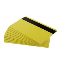 Dyestar Yellow 760 Micron Plastic Cards With Hi-Co Magnetic Stripe (Pa