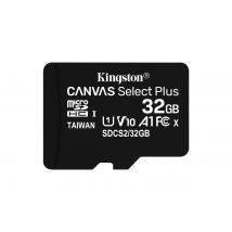 Kingston Technology 32GB micSDHC Canvas Select Plus 100R A1 C10 Card +