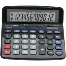 Olympia 2503 calculator Desktop Financial Black. Blue. Grey