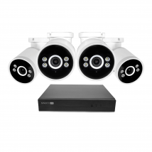 Swann AdvancedX 4K Wired NVR CCTV 4 Bullet Camera  Kit 8 Channel 1TB H