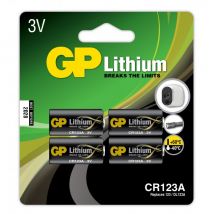 GP Batteries Lithium CR 123A Single-use battery CR123A Lithium-Mangane