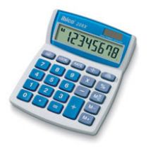 Ibico 208X calculator Desktop Basic Blue. White