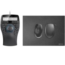 3Dconnexion SpaceMouse Enterprise Kit 2 mouse Office Ambidextrous RF W