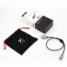 Zilr High Speed HDMI Secure Cable (4Kp60 Hyper-Thin Type-A Full to Typ