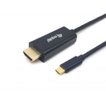 Equip USB-C to HDMI Cable. M/M. 1.0m. 4K/30Hz