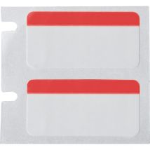 Brady B33-302-494-RD printer label Red. White Self-adhesive printer la