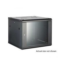 FDL 12U 19 INCH WALL MOUNTING CABINET - 450mm DEEP / BLACK
