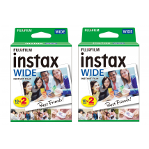 Fujifilm Instax Wide Picture Format Instant Photo Film - White - Pack