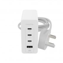 mophie Accessories-Wall Adapter-USB-C-PD-HUB-120W-GAN-White-UK(3xUSBC