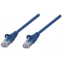 Intellinet Network Patch Cable. Cat6. 15m. Blue. CCA. U/UTP. PVC. RJ45