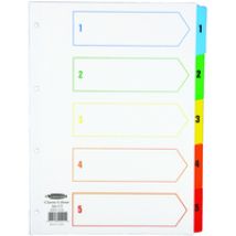 Concord INDEX A4 1 TO 5 MULTI