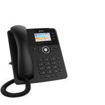 Snom Tischtelefon D717 IP phone Black 3 lines TFT