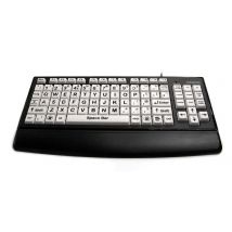 Accuratus Black/White USB Monster keyboard has been primarily designed