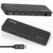 Plugable Technologies Thunderbolt 4 Dock with 100W Charging. Thunderbo