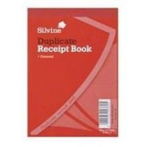 Silvine DUP RECEIPT BOOK 230 PK12