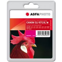 AgfaPhoto APCCLI571XLM ink cartridge Compatible High (XL) Yield Magent