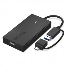 Plugable Technologies USB to DisplayPort Adapter. Connect one or more