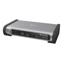 j5create JTD568 Thunderbolt™ 4 Quad Display Docking Station-UK. Black