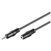 Microconnect 33723 audio cable 2 m 2.5mm Black