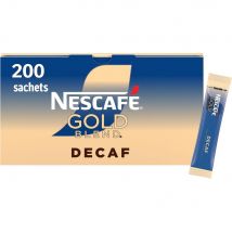 Nescafé Gold Blend Decaf Coffee 200 Sachets