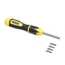 Stanley Multibit Ratchet Screwdriver + 10 Bits