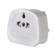 Maplin Worldwide to UK Travel Adapter Plug - Single