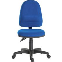 Teknik Ergo Twin High Back Fabric Operator Office Chair without Arms B