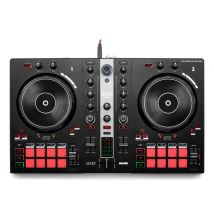Hercules INPULSE 300 MK2 Vinyl scratcher Black. Red