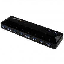 StarTech.com 10-Port USB 3.0 Hub with Charge and Sync Ports - 2 x 1.5A