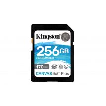 Kingston Technology Canvas Go! Plus 256GB SDXC Canvas Go Plus 170R C10