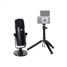 Maono DeskTop USB-C Microphone Studio Kit inc Portable Mid Size Tripod