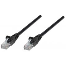 Intellinet Network Patch Cable. Cat6. 5m. Black. CCA. U/UTP. PVC. RJ45