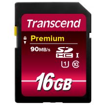 Transcend SD Card SDXC/SDHC Class 10 UHS-I 16GB