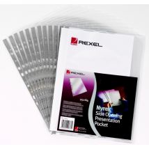 Rexel Nyrex™ Reinforced Pockets (25)