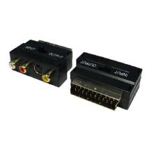 Cables Direct SCART Adaptor with Input/Output Switch