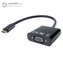 connektgear USB 3.1 Type C to VGA Active Adapter - Male to Female - Th